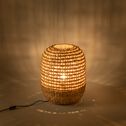 Lampe en rotin H50cm - naturel-VENACO