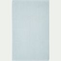 Tapis de bain en coton bio - bleu 50x80cm-COLINE