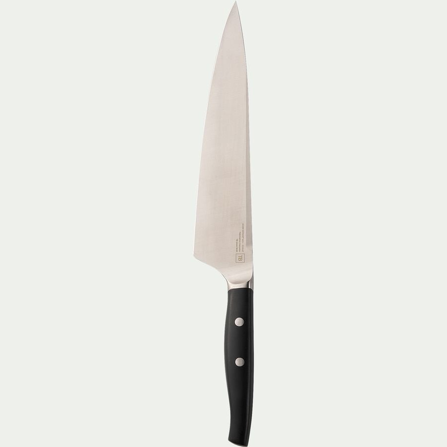 Couteau forgé de chef avec lame de 20cm en acier inoxydable-SIDONIE