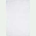 Tapis de bain rectangulaire antidérapant - blanc ventoux 50x80cm-PICUS
