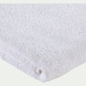 Serviette de toilette qualité hôtelière en coton - blanc 50x100cm-RIVIERA