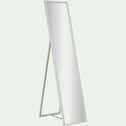 Miroir psyché en bois - blanc H142cm-MILO