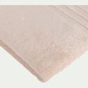 Drap de douche bouclette en coton - rose grège 70x140cm-NOUN