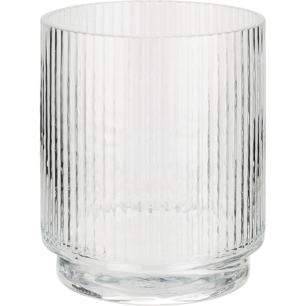 Vase en verre transparent H15cm LITHAQUE vases alinea