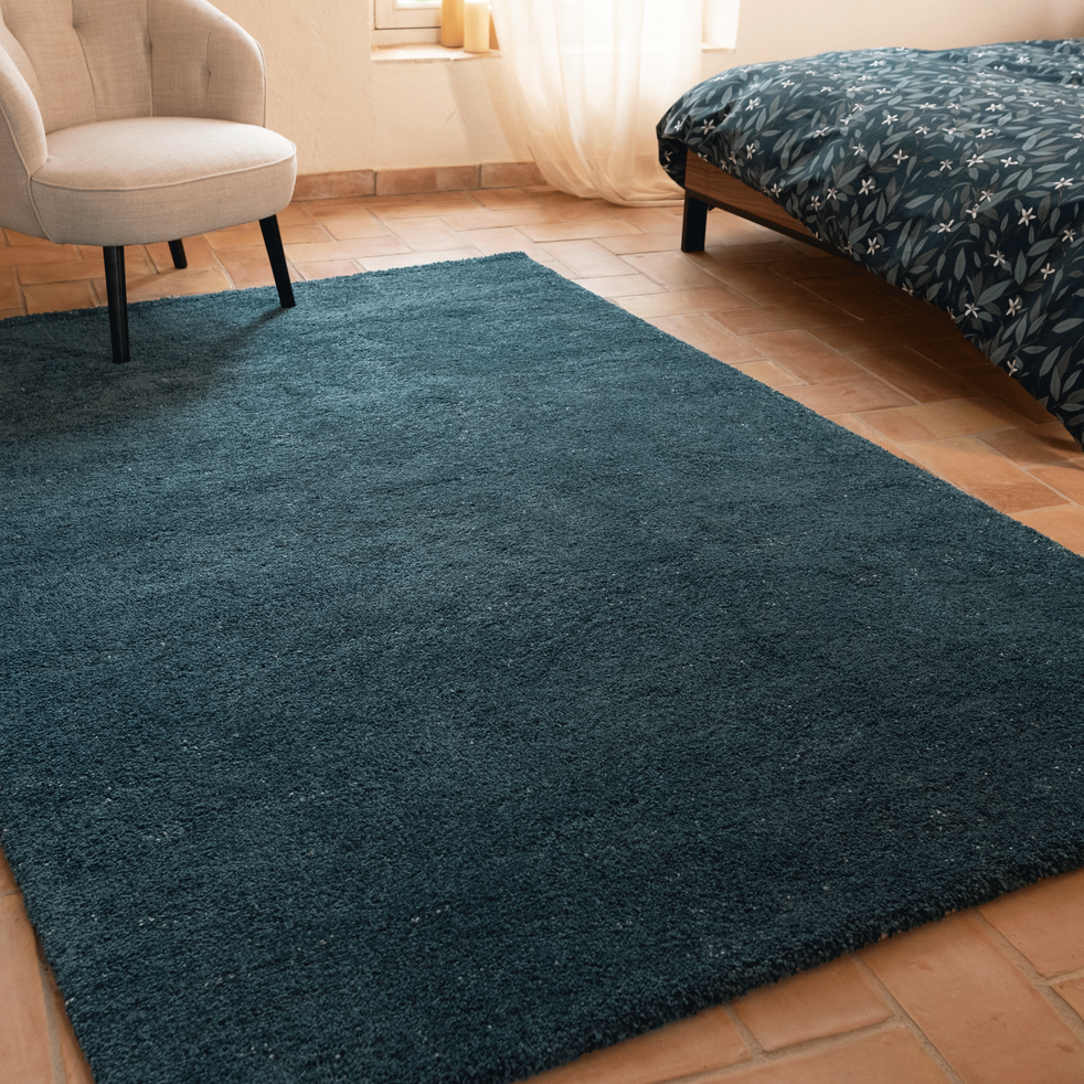 Tapis Bleu Design Enredada