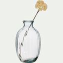 Vase classique en verre H29,5cm - transparent-PIEVE