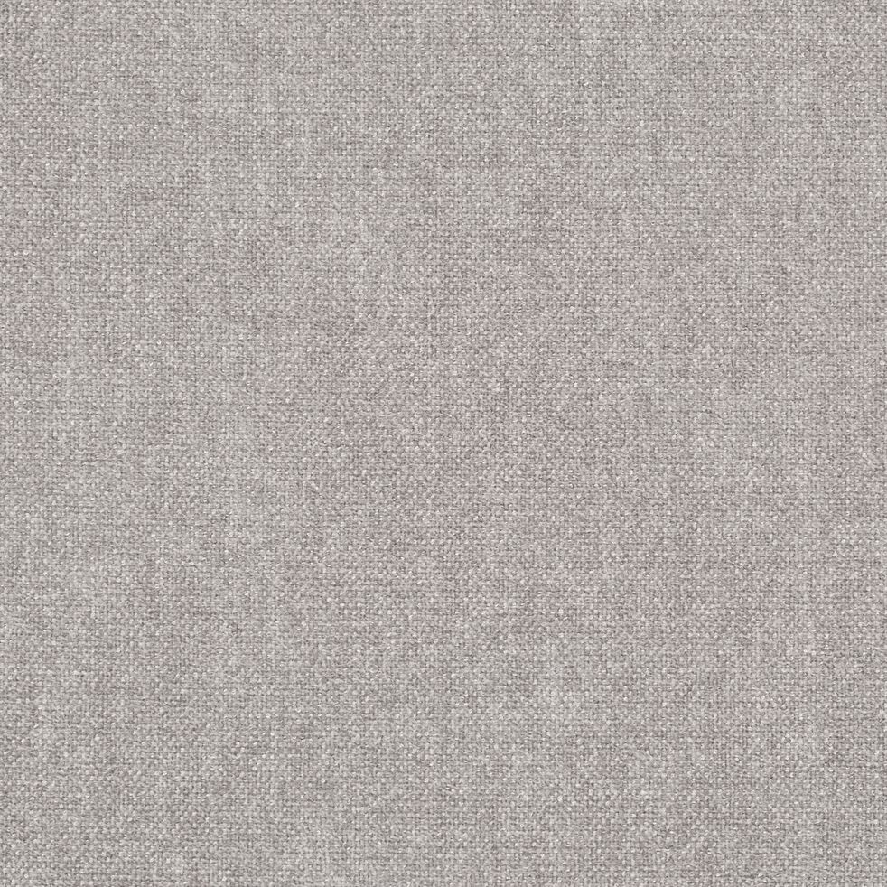 Canapé d'angle droit fixe en tissu - gris borie-ALBA