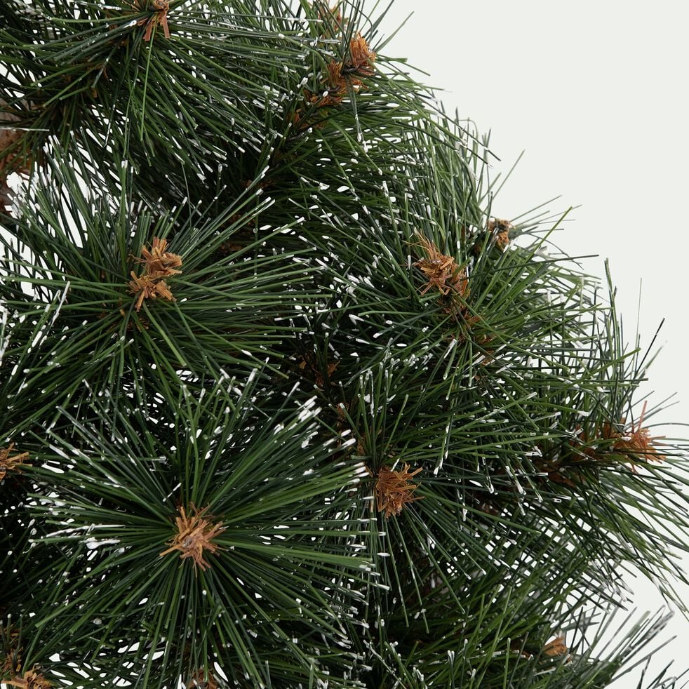 Couronne de Noël végétale lumineuse - vert D45cm-PAGÁN
