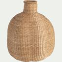 Vase rond tressé en herbes marines D40xH46cm - naturel-ANTELIAS