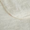 Couvre lit imitation fourrure- blanc ventoux 230x250cm-MARIUS