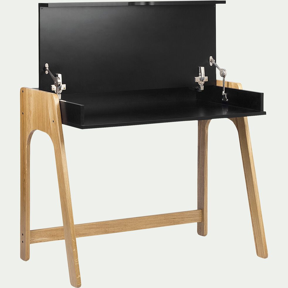 Bureau Avec Plateau Relevable En Bois Noir Duc Bureau Alinea Bureau Avec Plateau Relevable En Bois Noir Duc Bureau Alinea