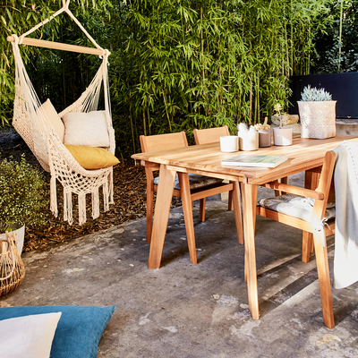 Table De Jardin Extensible Pliante Alu Bois Alinea