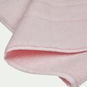 Tapis de bain en coton - rose simos 50x80cm-AZUR