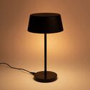 Lampe à poser tactile électrifiée - noir H32,7cm-TONIN