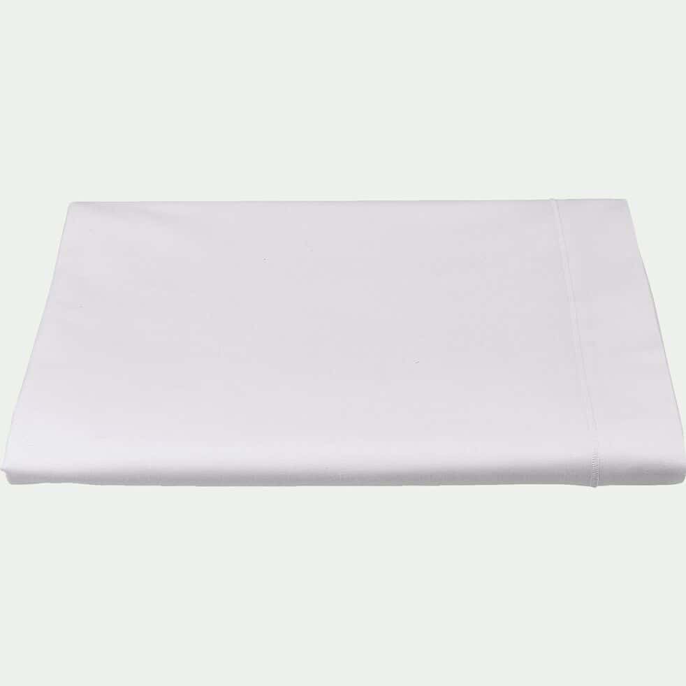 Drap Plat blanc coton Bio 270x300 cm TEX HOME