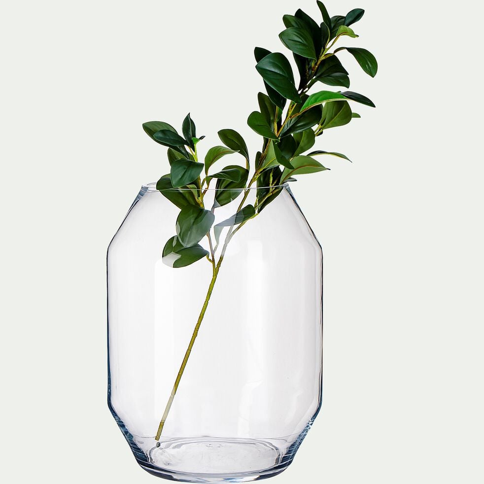 Vase en verre - transparent H40cm-PIBLO