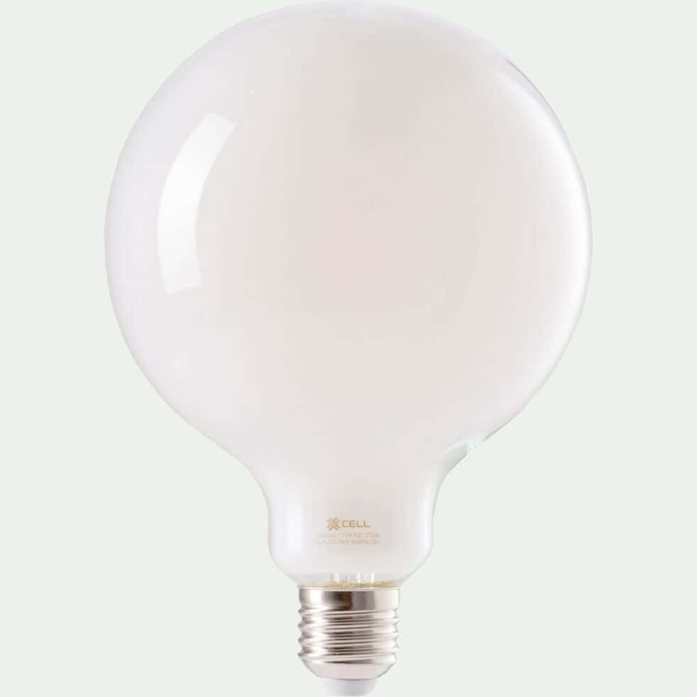 Ampoule globe LED déco à filament lumière chaude E27 - bl