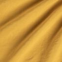 Lot de 2 taies d'oreiller en lin lavé - jaune argan 50x70cm-VENCE