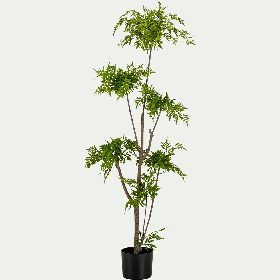 Plante artificielle fougère en pot - vert H134cm-ATENO