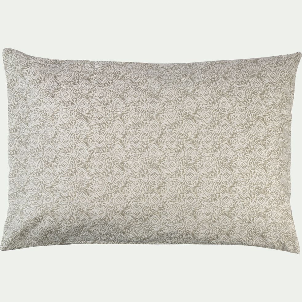 Linge de lit en coton - motifs amande-CIGALO