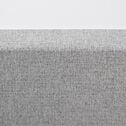 Sommier tapissier 90x200 gris clair-REDON