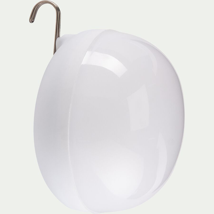 Ampoule d'extérieur rechargeable - blanc H12xD11cm-CHERRY