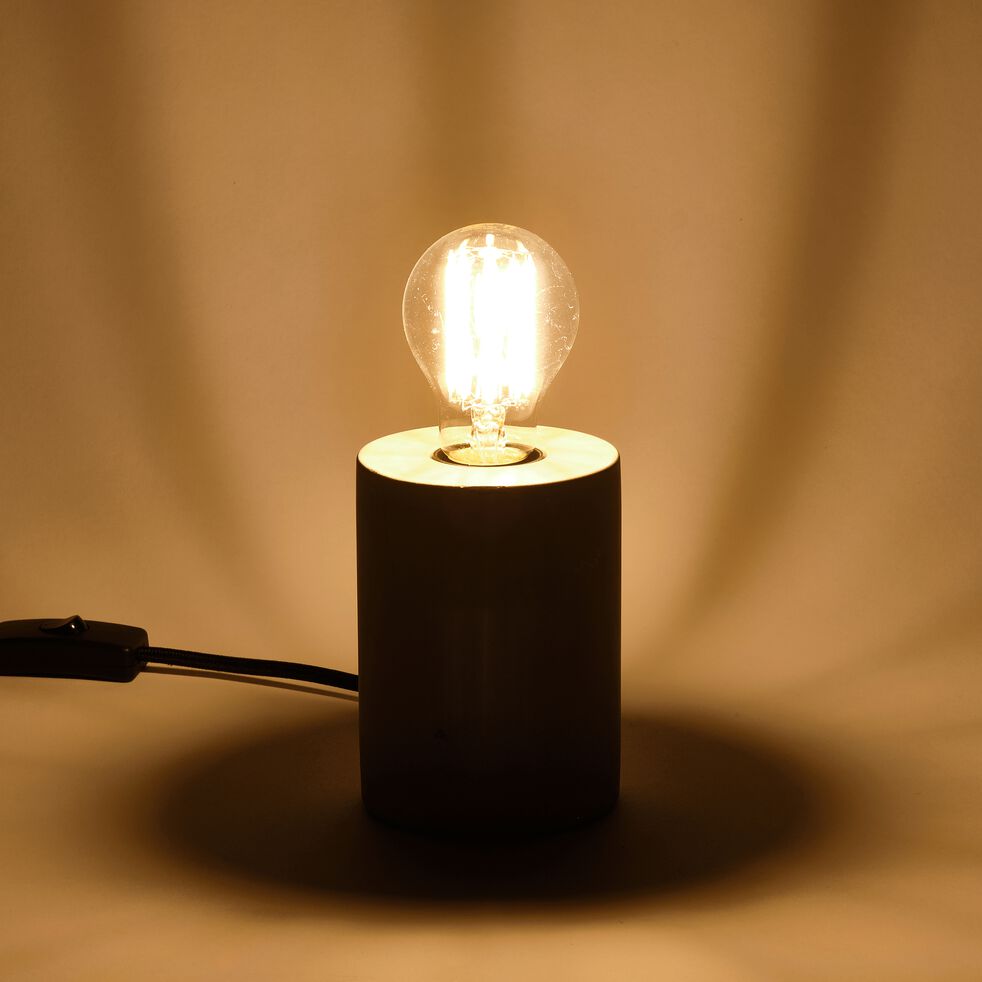 Ampoule LED D6.7cm blanc chaud culot E27-STANDARD