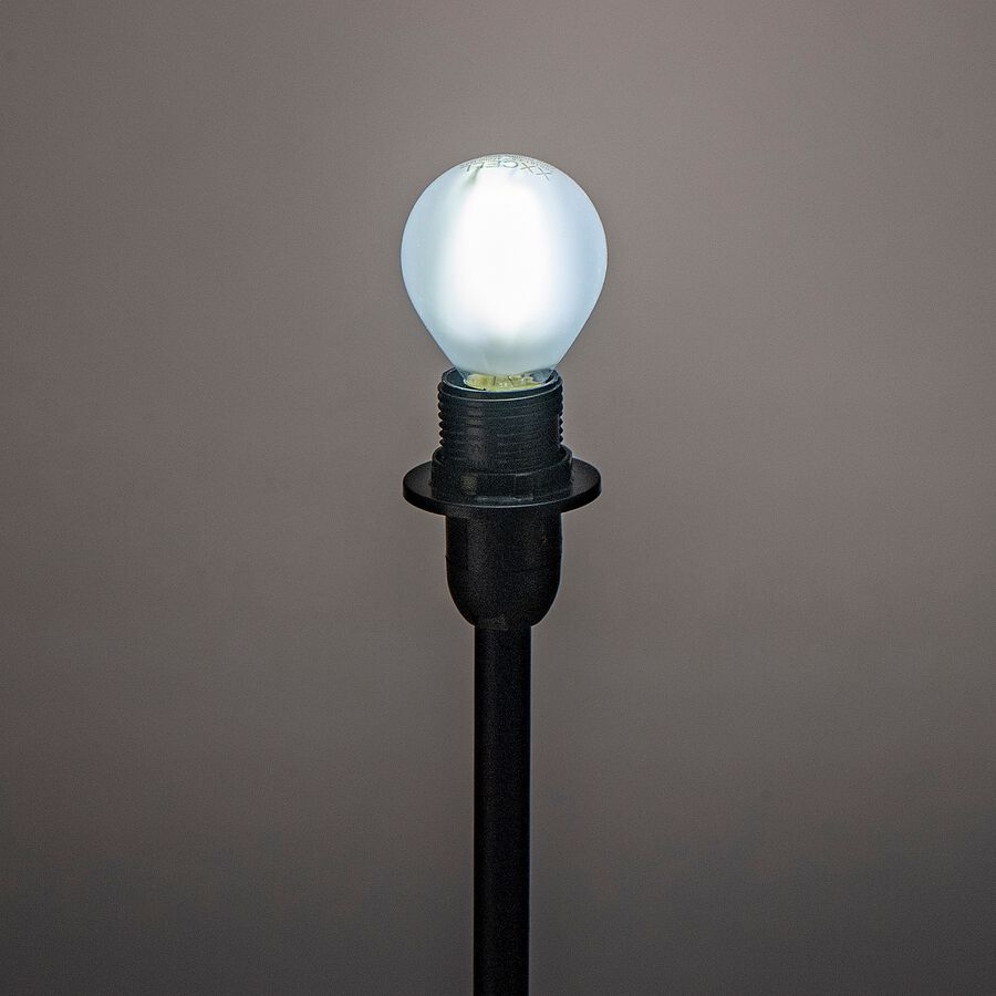 Lot de 2 ampoules LED lumière neutre culot E14 - 4,5W D4,5cm-STANDARD