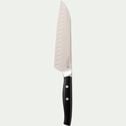 Couteau forgé japonais Santoku avec lame 18 cm en acier inoxydable-SIDONIE