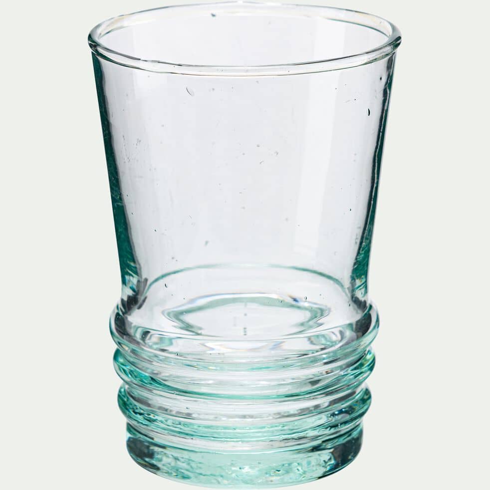 BELDI - Tasse à espresso en verre recyclé 10cl - transparent