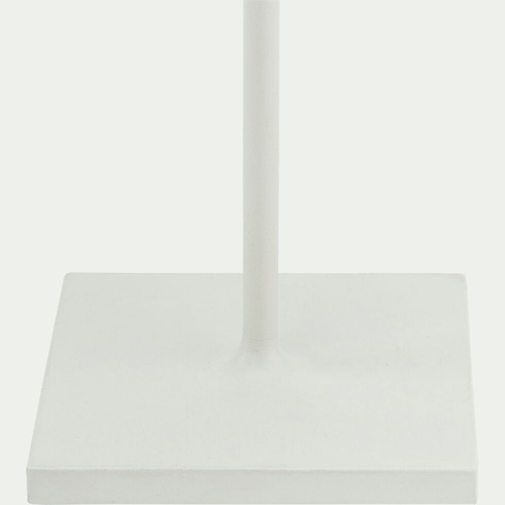 Lampe de table sans fil LED blanc chaud - blanc H38xD10cm-KELLY