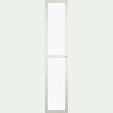 Grande porte vitrée en bois - blanc H191,7cm-BIALA