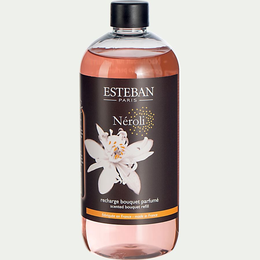 Recharge pour bouquet parfumé Néroli - 500ml-ESTEBAN