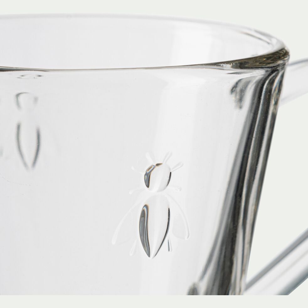 Mug en verre - transparent 27,5cl-ABEILLE