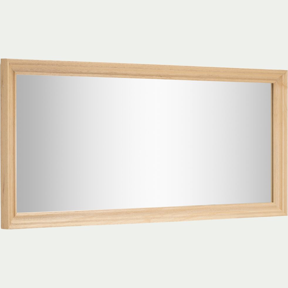 Miroir en bois d'ayous - naturel 40x100cm-ARES