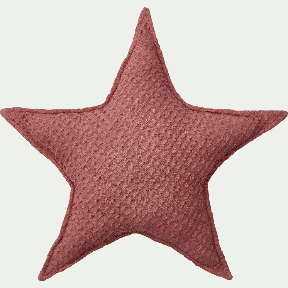 Coussin forme étoile 45x45cm - rose-ASTER