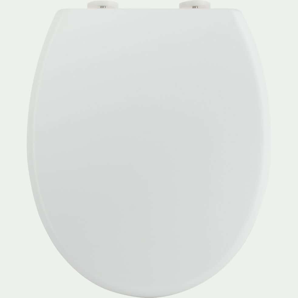 Abattant WC Blanc - Déco salle de bain - Eminza