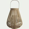 Lanterne en bambou H29cm - naturel-ANGEL