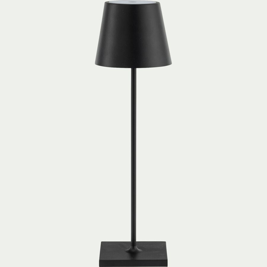 Lampe de table sans fil LED blanc chaud - noir H38xD10cm-KELLY