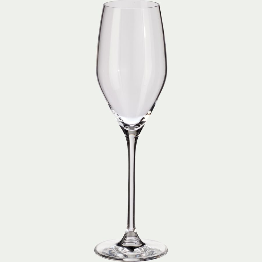 Flûte à champagne en cristallin 17cl-FAVOURITE