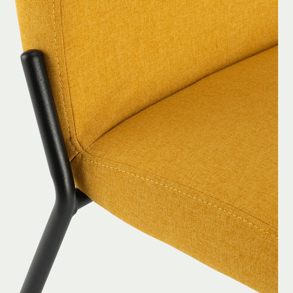 chaise en tissu - jaune-JASPE
