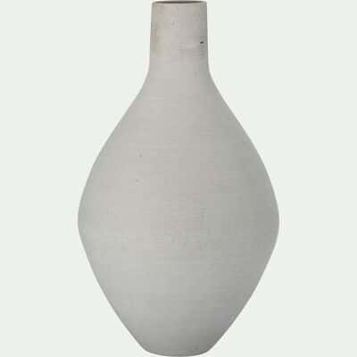 Vase en béton - gris H60cm-CALCIS