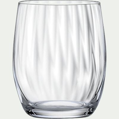 Coffret de 6 verres à eau en cristallin-WATERFALL