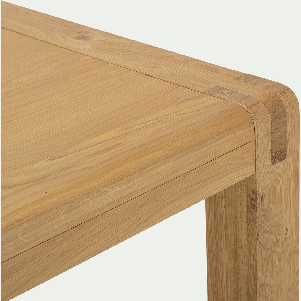 Table repas fixe rectangulaire en bois - bois clair (8 places)-LURS