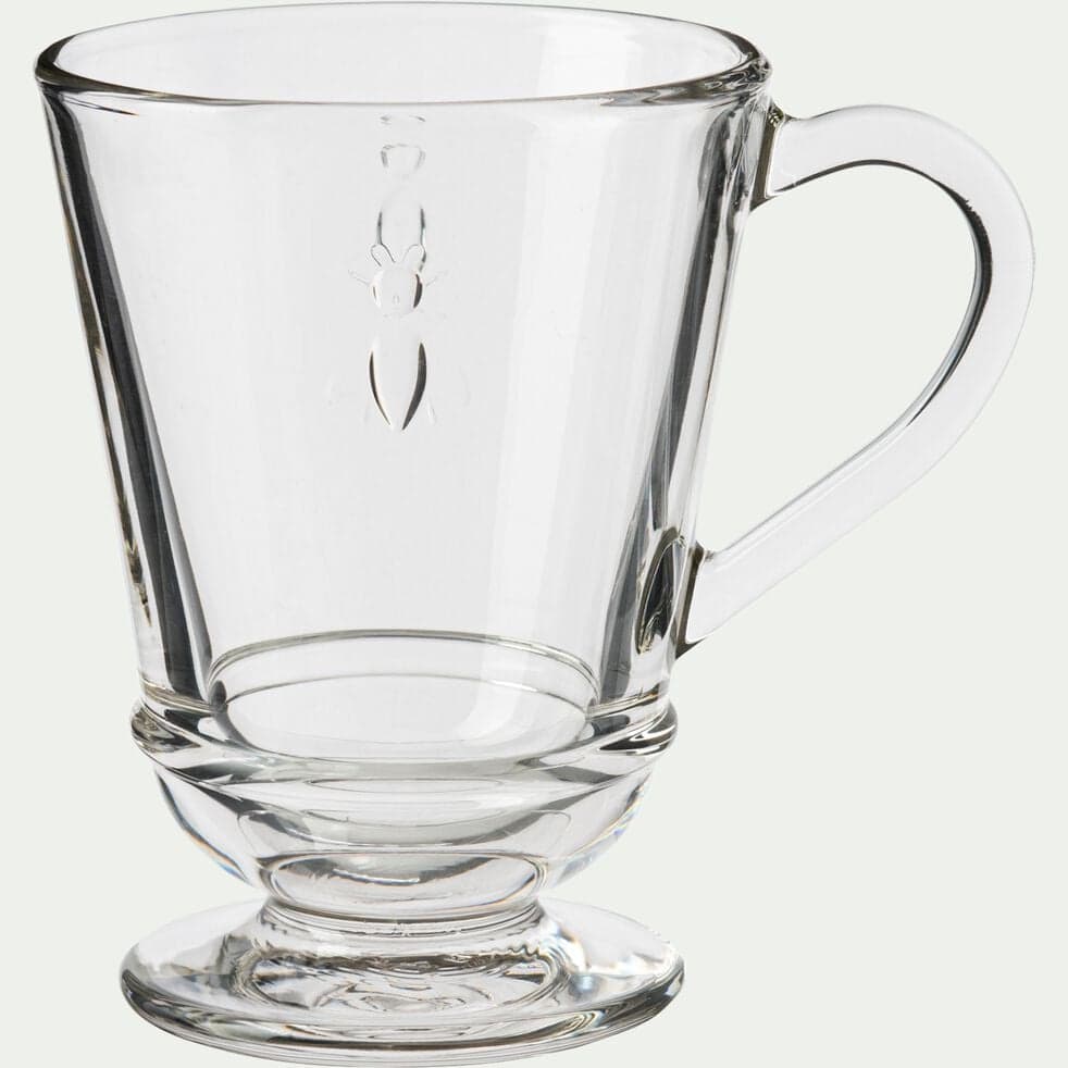 ABEILLE - Mug en verre 27,5cl - transparent