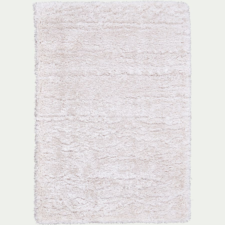 Tapis imitation fourrure - blanc 120x170cm-mala