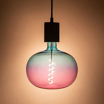 Ampoule LED déco à filament globe lumière chaude 4W - multicolore D22cm-AMPOULE