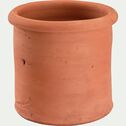 Pot en céramique kaolinite - rouge arcilla D21xH22cm-LOULAD