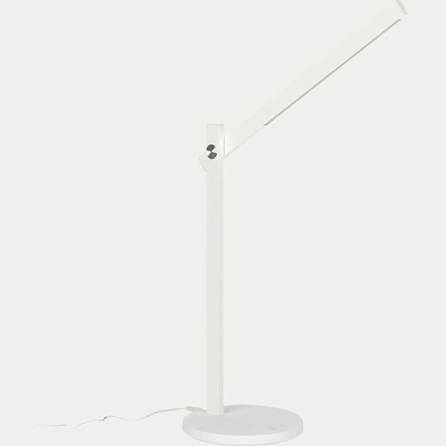 Lampe de bureau avec variateur - blanc H42,50cm-LUCIANA
