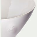 Saladier en céramique - blanc écru D26cm-ABEILLE